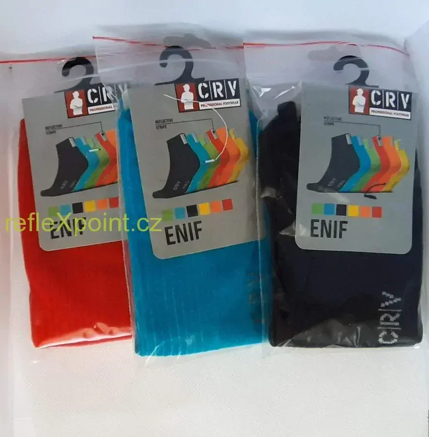 Ponožky ENIF s reflexním prvkem - modré