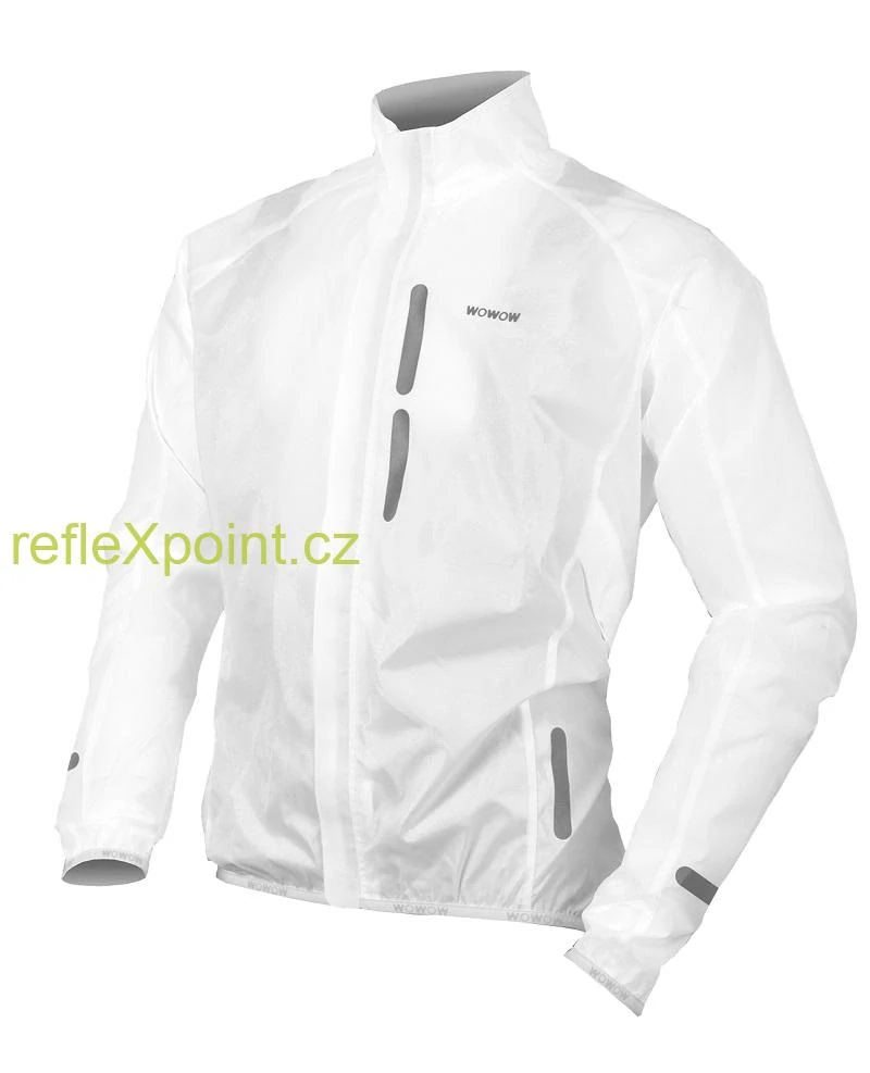 WOWOW větrovka BIKE WIND JACKET White - vel. XL