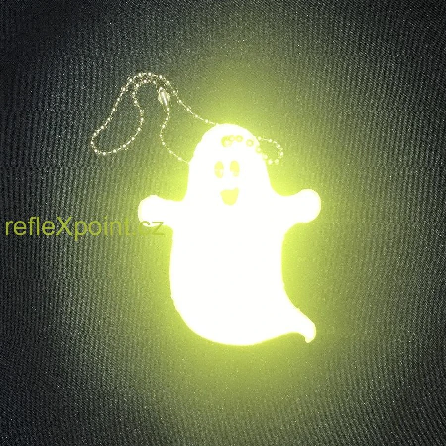 Reflexní přívěsek - Duch žlutý