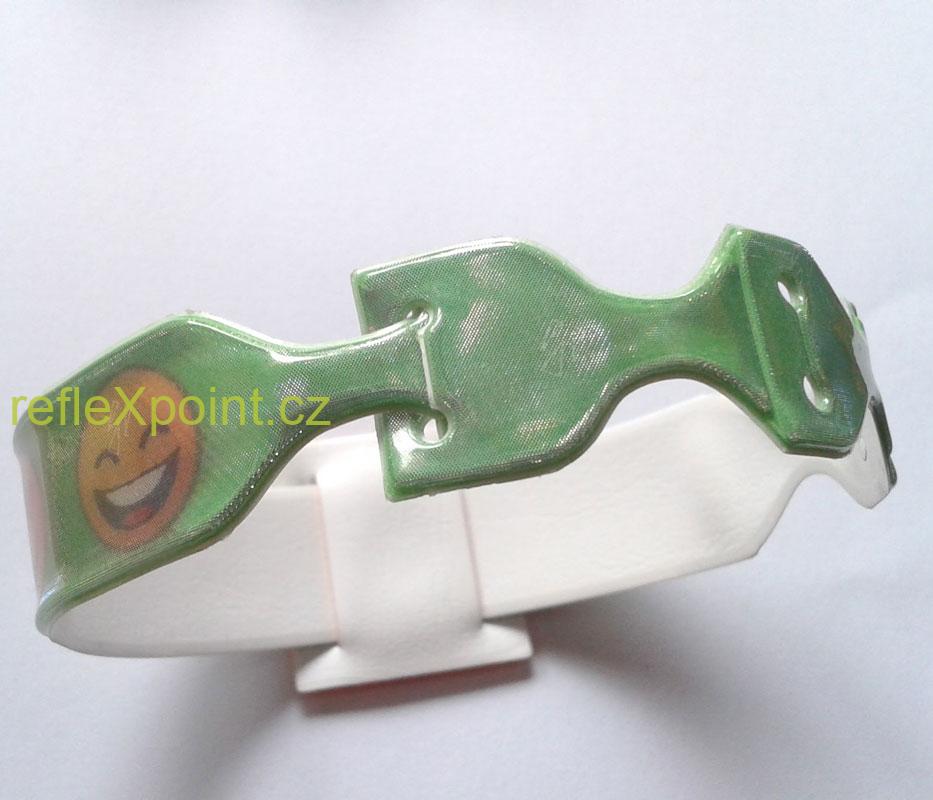 Reflexní náramek -  Smajlíci