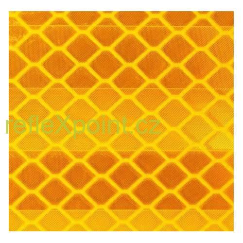 3M reflexní samolepící  páska Diamond Grade žlutá/ čtverce