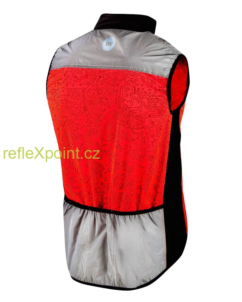 WOWOW reflexní vesta REBEL