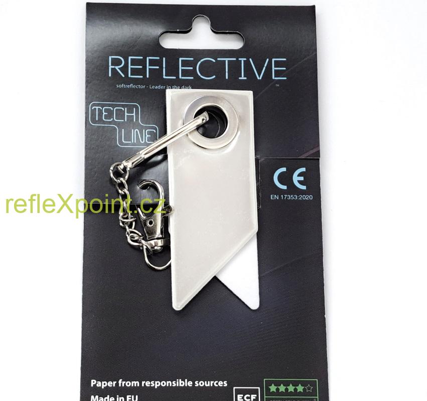 Reflexní přívěsek TECH LINE Flap 