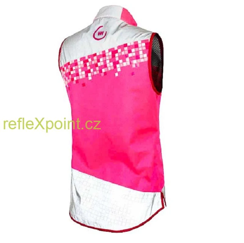 WOWOW - Reflexní vesta - Amy - růžová