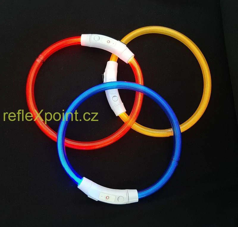 Svítící doplněk obojku 