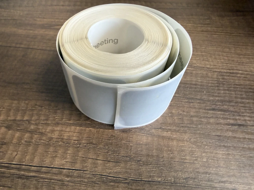 3M reflexní samolepící páska bílá/ čtverce