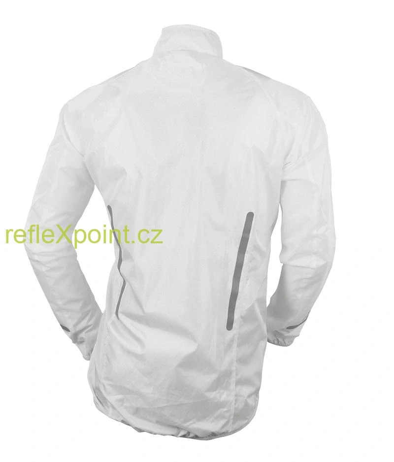 WOWOW větrovka BIKE WIND JACKET White - vel. L