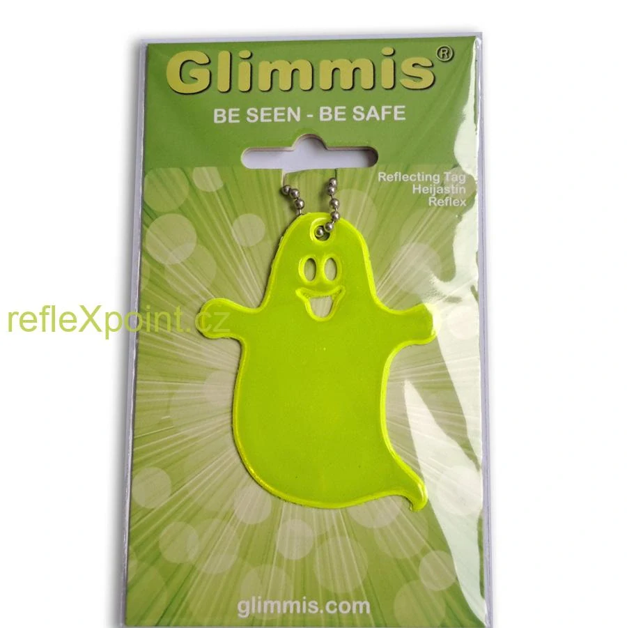 Reflexní přívěsek - Duch žlutý