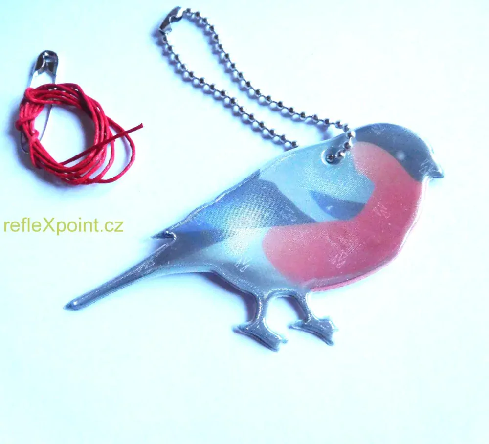 Reflexní přívěsek - Ptáček hýl