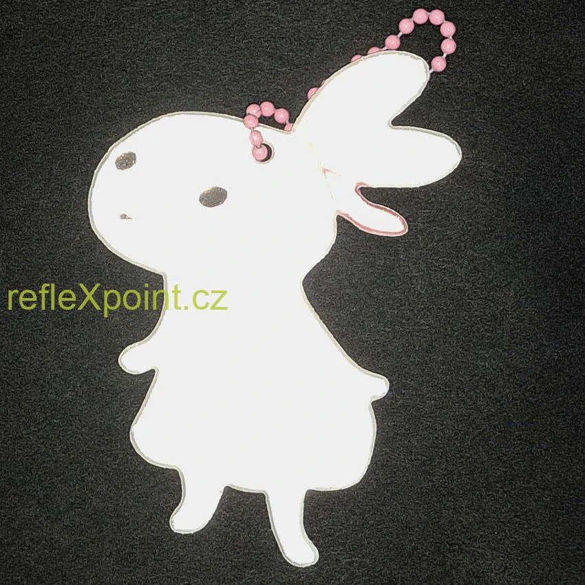 Reflexní přívěsek - Brokiga - Little Pink 