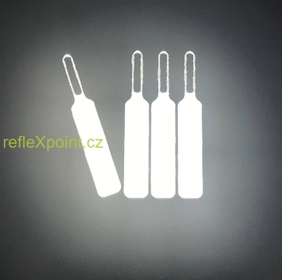 4x Taháček na zip - černý