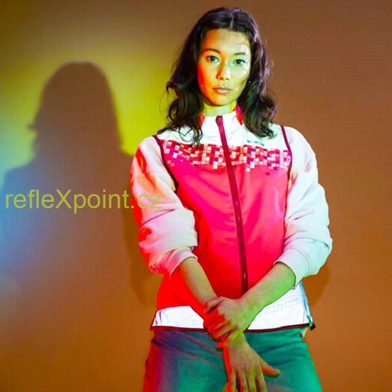 WOWOW - Reflexní vesta - Amy - růžová
