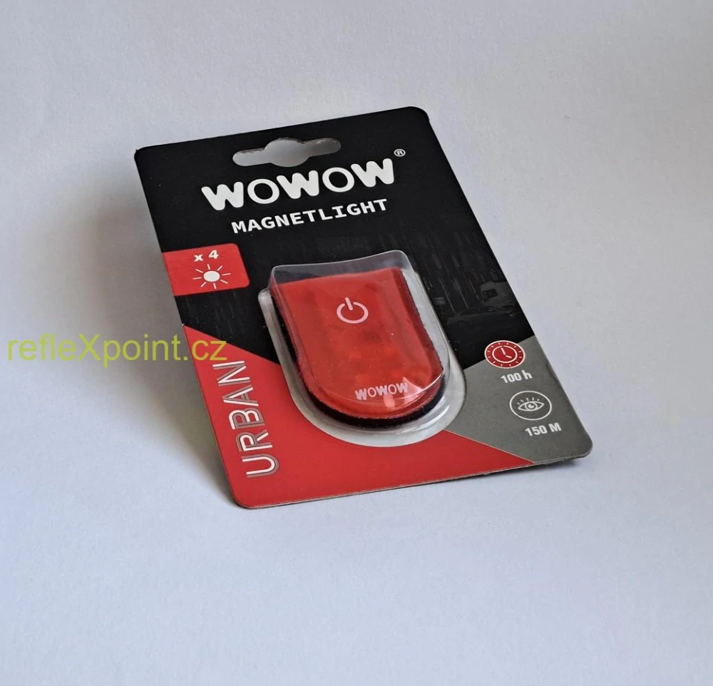 WOWOW Magnetlight red blikačka