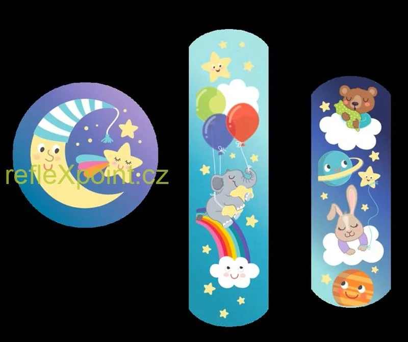 Náplast svítící ve tmě 