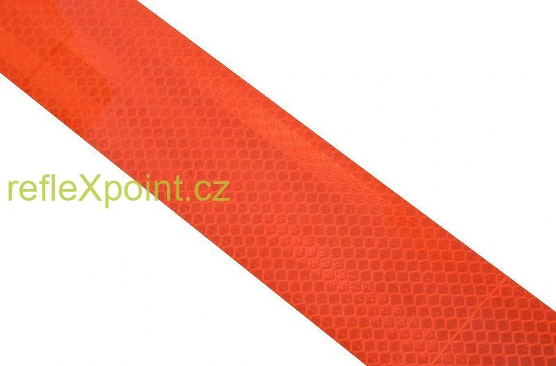 Samolepící páska reflexní 3M š. 5cm červená