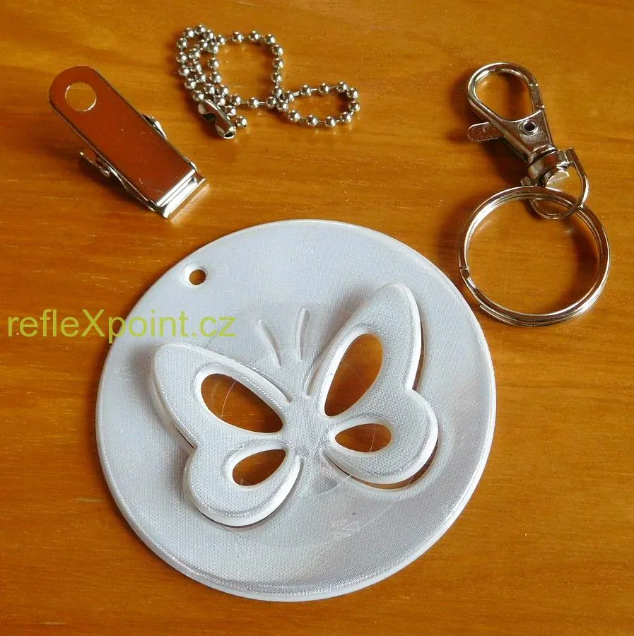 Exkluzivní reflexní přívěsek - Motýl