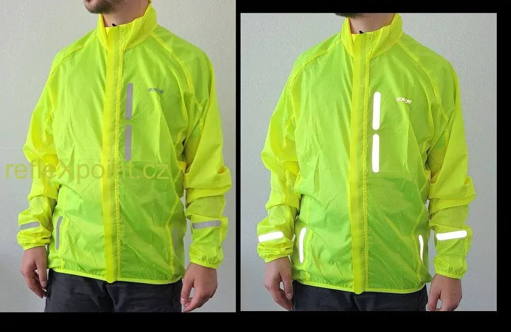 WOWOW větrovka BIKE WIND JACKET  Yellow 