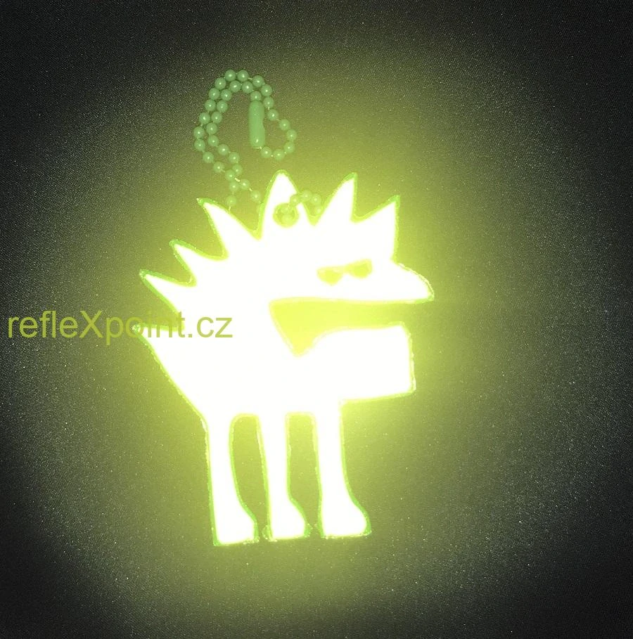 Reflexní přívěsek -  Angry