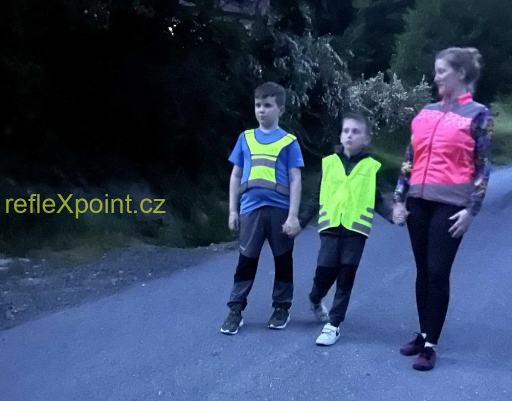 WOWOW - Reflexní vesta - Amy - růžová