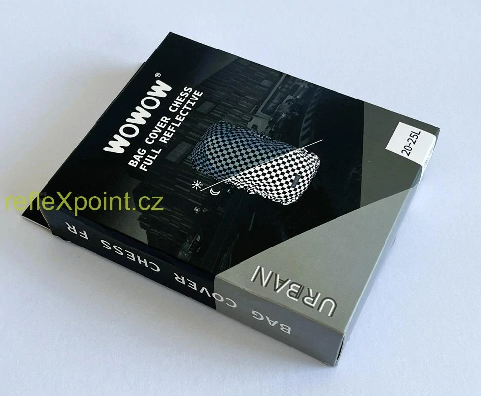 WOWOW Reflexní, nepromokavý potah na batoh na batoh  CHESS,  20 -25L