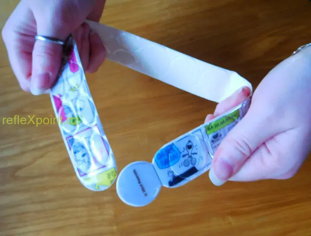 Reflexní doplněk k obojku pro psy - Snoopy Comics