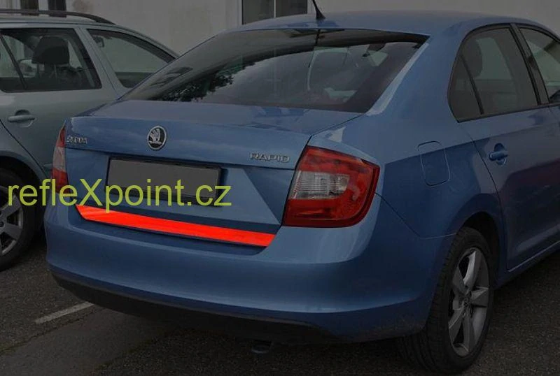 Samolepící páska reflexní 3M š. 5cm červená