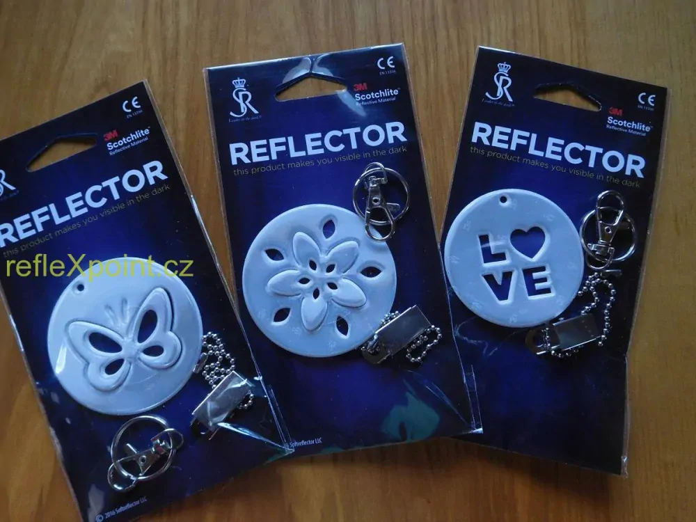 Exkluzivní reflexní přívěsek - Motýl