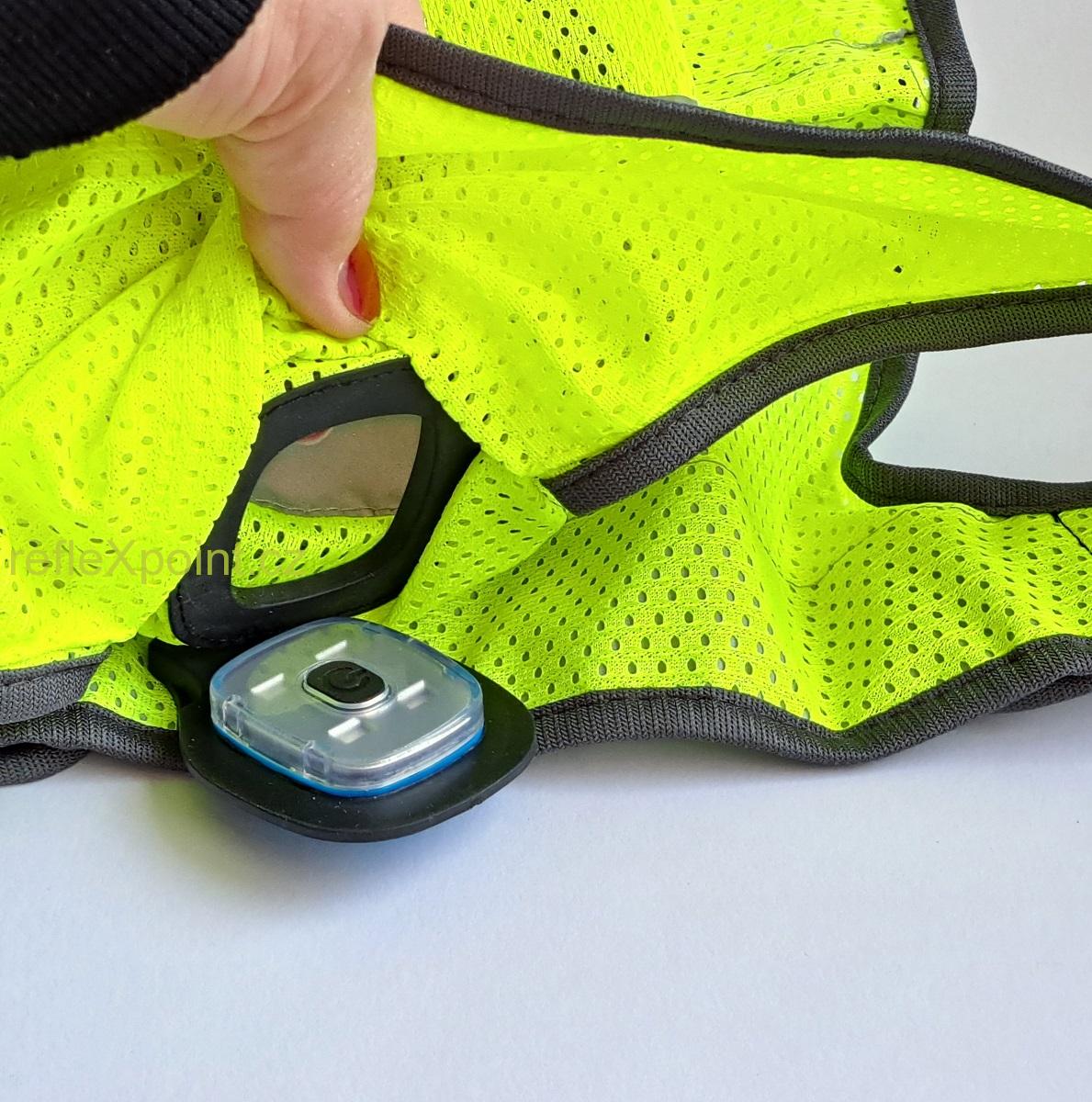 WOWOW  reflexní vesta NOVA JACKET LED  , vel M