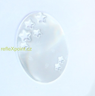 Reflexní přívěsek -  Zářící hvězdy