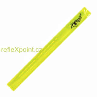 Reflexní páska - samonavíjecí roller S.O.R. žlutý
