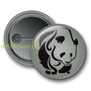 REFLEXNÍ připínací placka - Panda